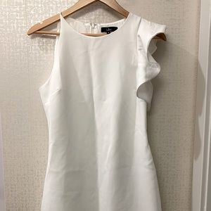 Lulus Dinah One Shoulder White Dress